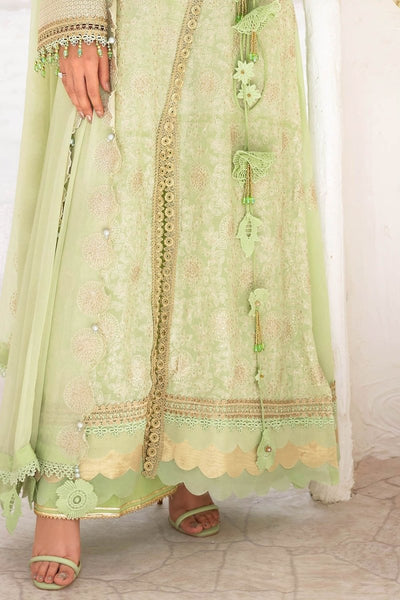 Gul Ahmed 3 Piece Unstitched Embroidered Swiss Voile Suit with Embroidered Chiffon Dupatta FE-52166