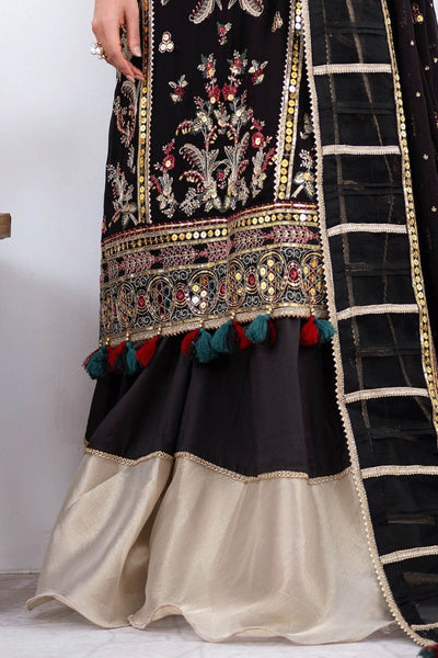 Gul Ahmed 3 Piece Unstitched Embroidered Chiffon Suit with Embroidered Chiffon Dupatta FE-52167