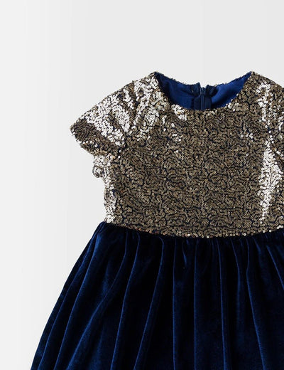 Beechtree 1 Piece Kid’s Stylish frock - FGFRI-521-01-A-NAVY