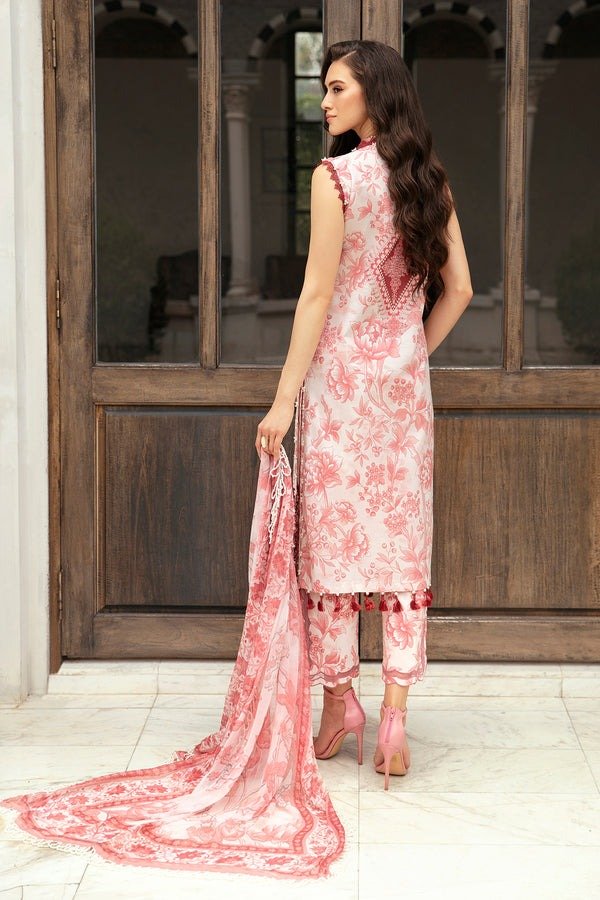 FIRDOUS 3 Piece Unstitched Digital Printed Cambric Suit - FLT-20251