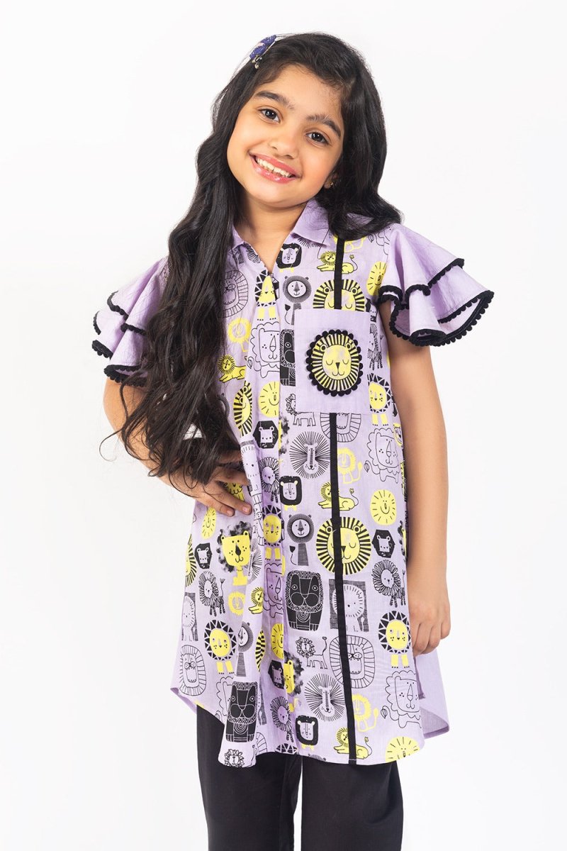 Gul Ahmed 01 Piece Kids Collection Shirt - GLS-21-82 Kids