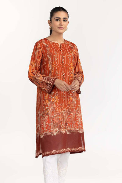 Gul Ahmed Stitched 01 Piece Digital Printed Cambric Shirt GLS-22-268