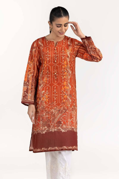 Gul Ahmed Stitched 01 Piece Digital Printed Cambric Shirt GLS-22-268