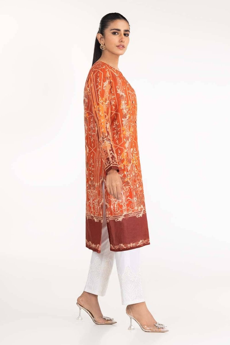 Gul Ahmed Stitched 01 Piece Digital Printed Cambric Shirt GLS-22-268