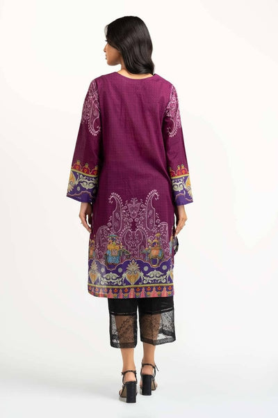 Gul Ahmed Stitched 01 Piece Digital Printed Cambric Shirt GLS-23-09