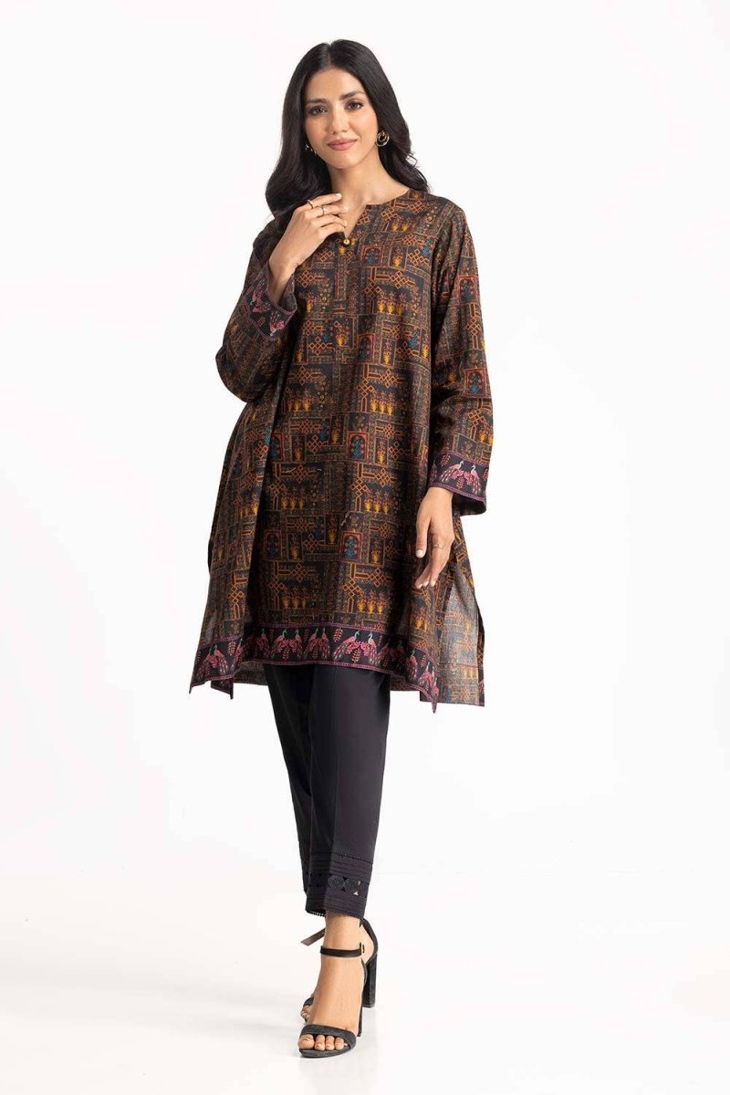 Gul Ahmed 01 Piece Stitched Digital Printed Cambric shirt GLS-23-104