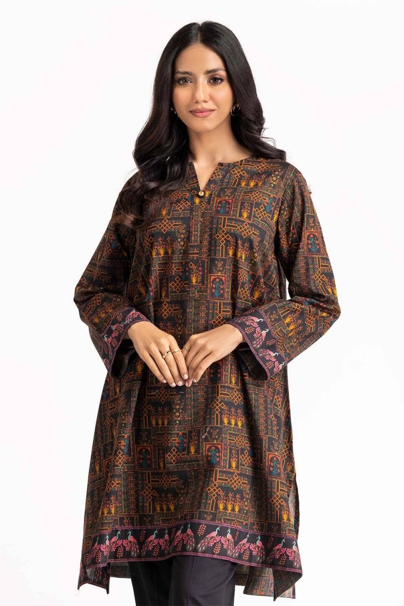 Gul Ahmed 01 Piece Stitched Digital Printed Cambric shirt GLS-23-104