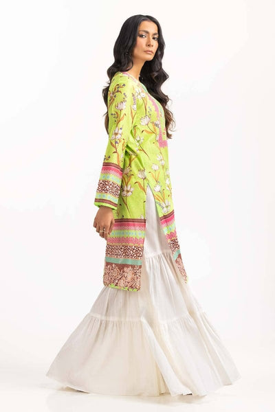 Gul Ahmed Stitched 01 Piece Digital Printed Cambric Shirt GLS-23-179