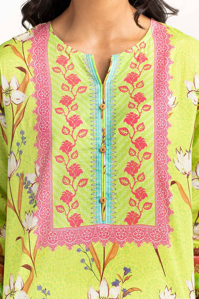 Gul Ahmed Stitched 01 Piece Digital Printed Cambric Shirt GLS-23-179