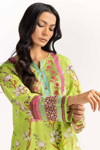 Gul Ahmed Stitched 01 Piece Digital Printed Cambric Shirt GLS-23-179