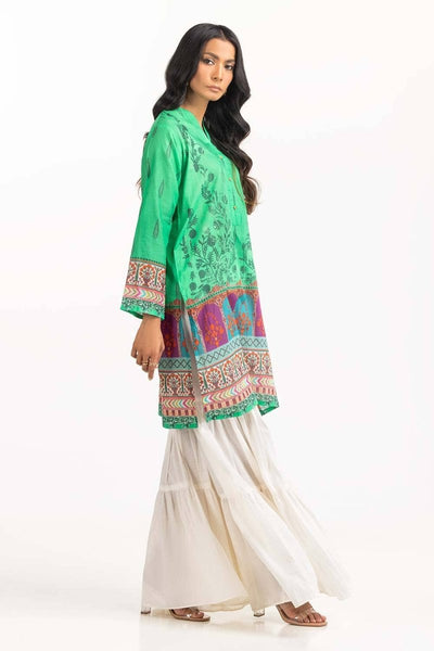 Gul Ahmed Stitched 01 Piece Printed Cambric Shirt GLS-23-181