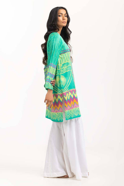 Gul Ahmed Stitched 01 Piece Digital Printed Cambric Shirt GLS-23-183