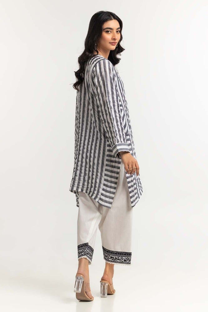 Gul Ahmed Stitched 01 Piece Dyed Cotton Yarn Shirt GLS-24-29