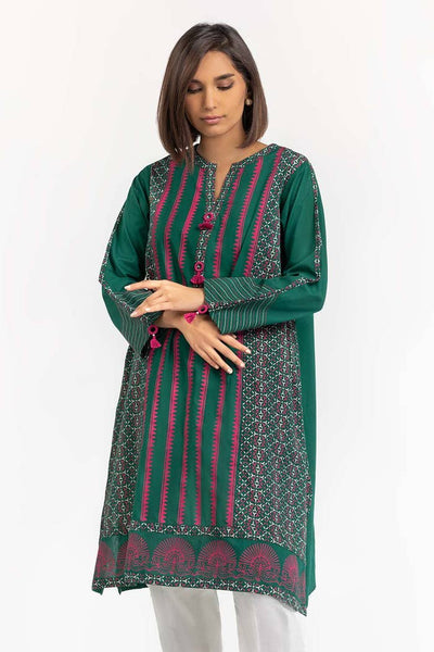 Gul Ahmed Stitched 01 Piece Screen Printed Cambric Shirt GLW-22-22