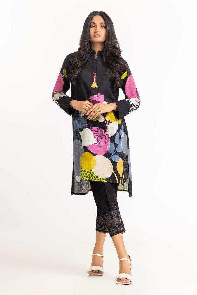 Gul Ahmed 01 Piece Stitched Digital Print Khaddar Shirt GLW-23-23