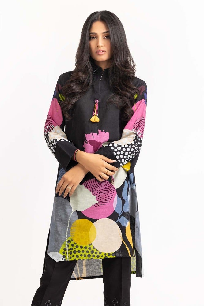 Gul Ahmed 01 Piece Stitched Digital Print Khaddar Shirt GLW-23-23