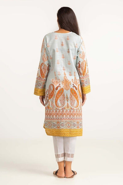 Gul Ahmed 01 Piece Stitched Digital Print Khaddar Shirt GLW-23-24