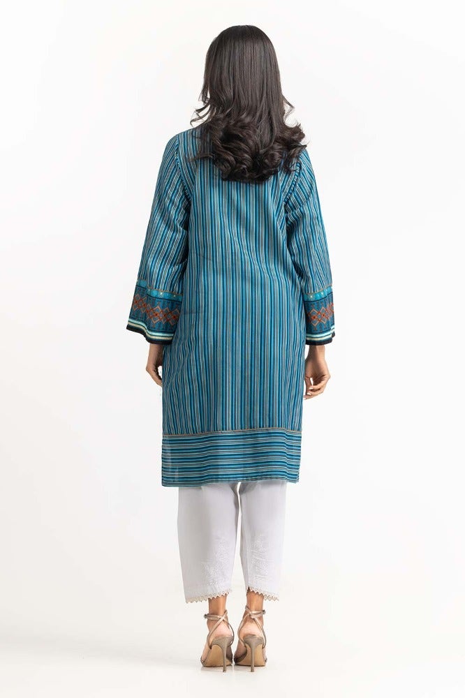 Gul Ahmed 01 Piece Stitched Digital Print Khaddar Shirt GLW-23-65