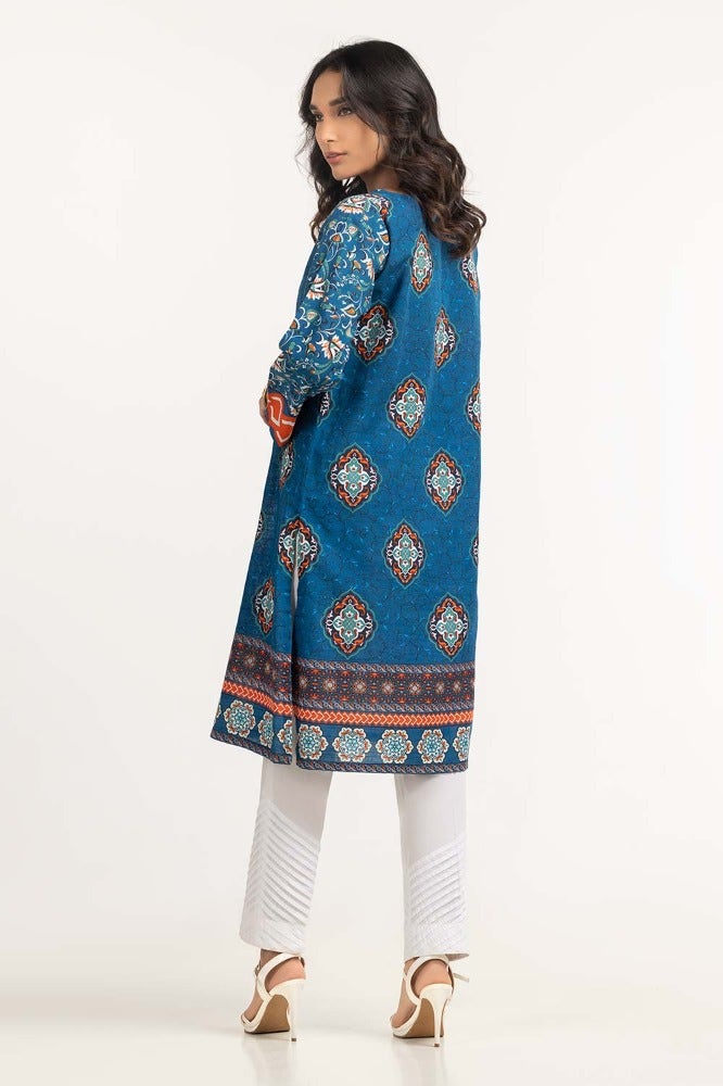 Gul Ahmed 01 Piece Stitched Digital Print Khaddar Shirt GLW-23-78