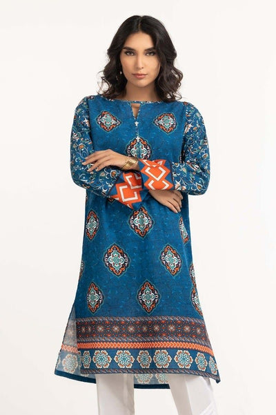 Gul Ahmed 01 Piece Stitched Digital Print Khaddar Shirt GLW-23-78