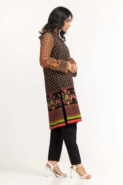 Gul Ahmed 01 Piece Stitched Digital Printed Khaddar Shirt GLW-23-79