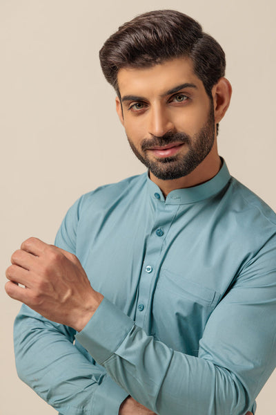 BONANZA MEN'S 2 PIECE UMBER-BLENDED-SHALWAR SUIT - GSBB23-010