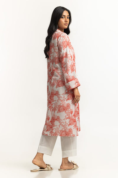 Gul Ahmed Ready to Wear 1 Piece Dobby Texture Printed Shirt IPS-44512