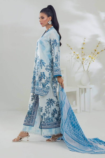 Gul Ahmed Ready to Wear 3 Piece Printed Cross Slub Suit IPSTD-44115