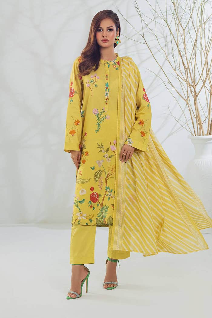 Gul Ahmed Ready to Wear 3 Piece Printed Lawn Suit IPSTD-44119