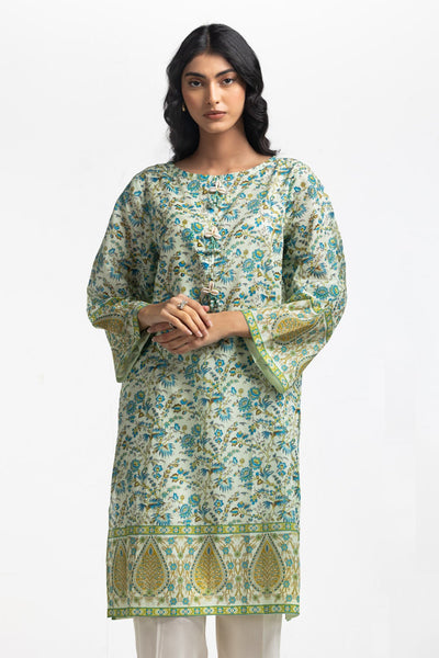 Gul Ahmed Ready to Wear 1 Piece Printed Lawn Shirt IUSTK-480