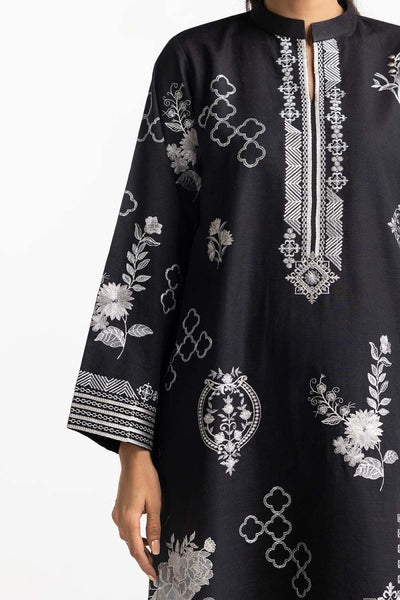 Gul Ahmed Ready to Wear 3 Piece Khaddar Embroidered Suit IUSTKSD-297