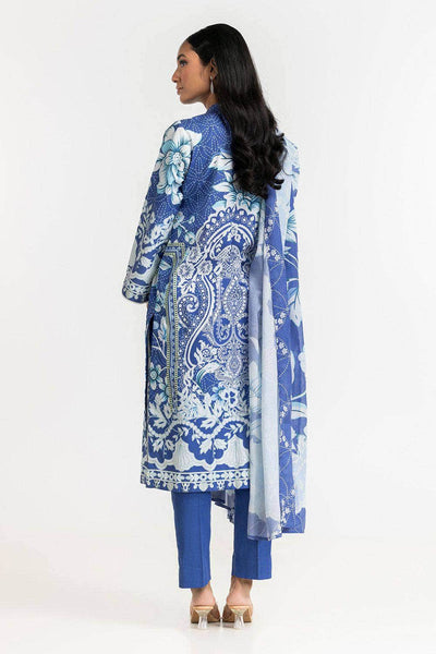 Gul Ahmed Ready to Wear 3 Piece Corduroy Printed Suit IUSTKSD-330