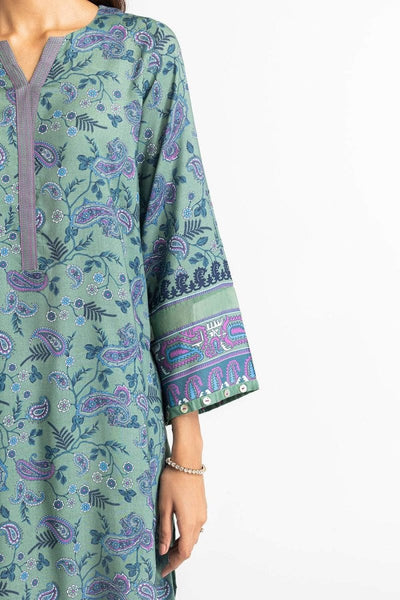 Gul Ahmed Ready to Wear 3 Piece Linen Printed Suit IUSTKSD-336