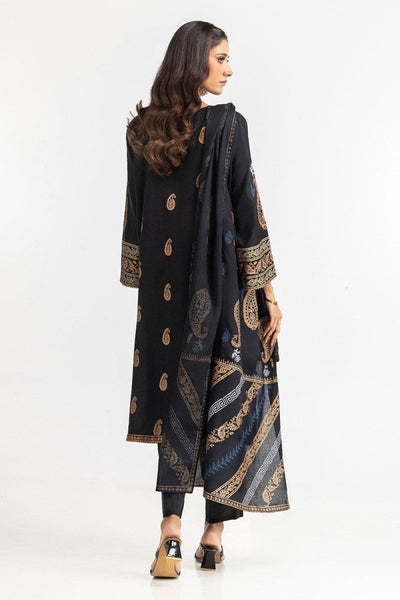 Gul Ahmed Ready to Wear 3 Piece Acrylic Lacquer Printed Suit IUSTKSD-428