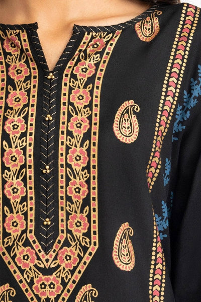 Gul Ahmed Ready to Wear 3 Piece Acrylic Lacquer Printed Suit IUSTKSD-428