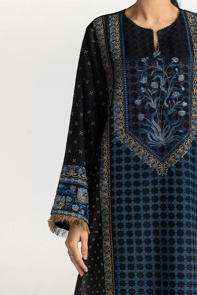 Gul Ahmed Ready to Wear 3 Piece Acrylic Embroidered Suit IUSTKSD-439