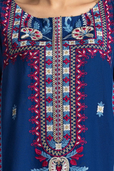Gul Ahmed Ready to Wear 3 Piece Karandi Embroidered Suit IUSTKSD-441