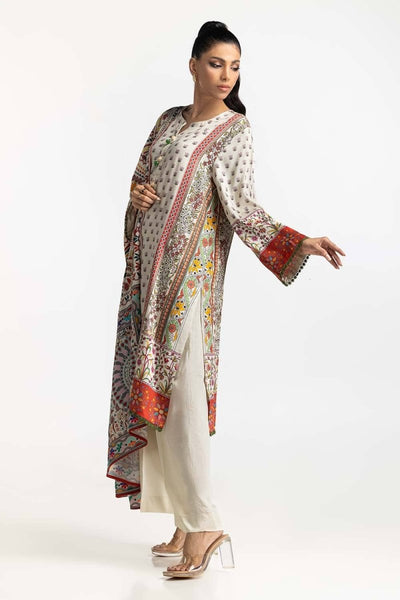 Gul Ahmed Ready to Wear 3 Piece Cotail Printed Suit IUSTKSD-472