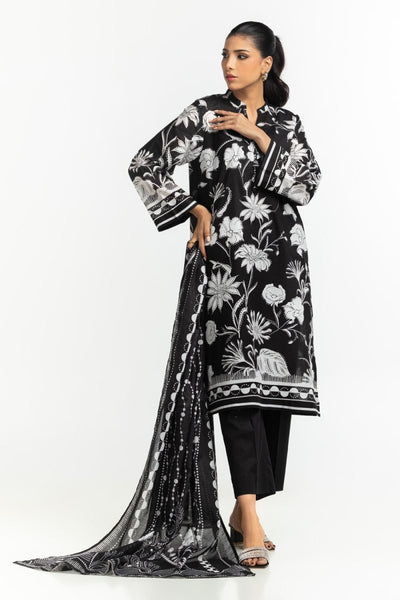 Gul Ahmed Ready to Wear 3PC Lawn Printed Suit IUSTKSD-484