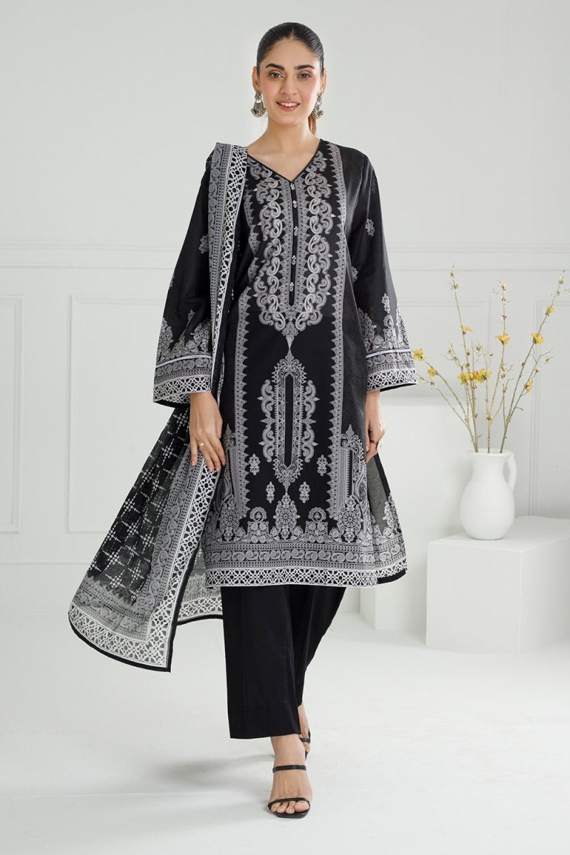 Gul Ahmed Ready to Wear 3PC Lawn Printed Suit IUSTKSD-488