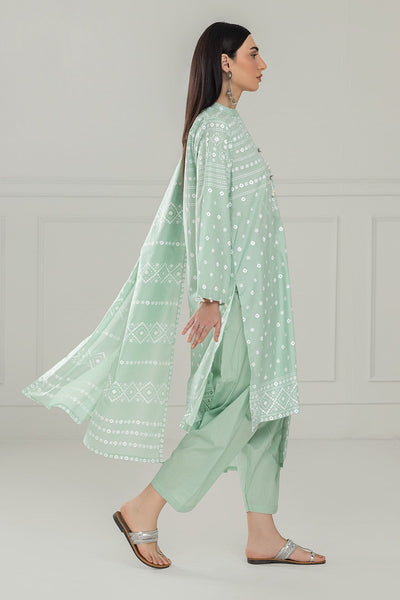 Gul Ahmed Ready to Wear 3PC Lawn Lacquer Printed Suit IUSTKSD-500