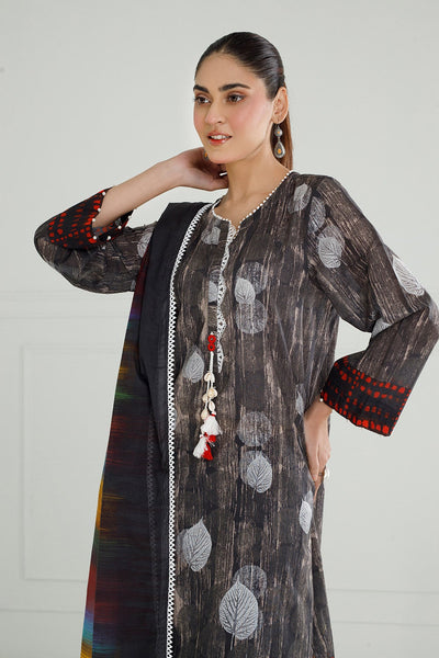 Gul Ahmed Ready to Wear 3PC Lawn Lacquer Printed Suit IUSTKSD-501