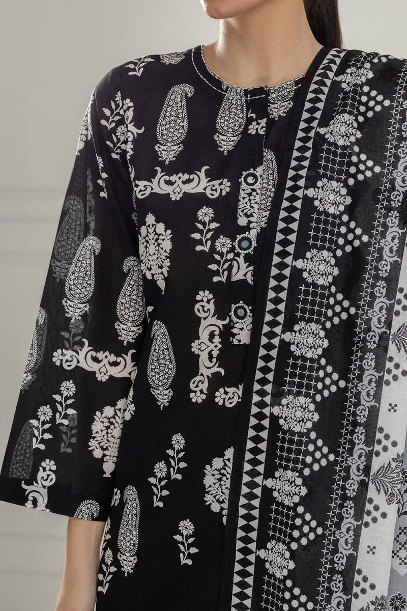 Gul Ahmed Ready to Wear 3PC Lawn Printed Suit IUSTKSD-503