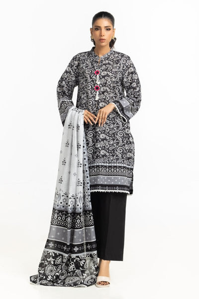 Gul Ahmed Ready to Wear 3PC Lawn Printed Suit IUSTKSD-504