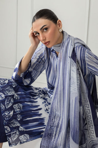 Gul Ahmed Ready to Wear 3PC Lawn Lacquer Printed Suit IUSTKSD-505