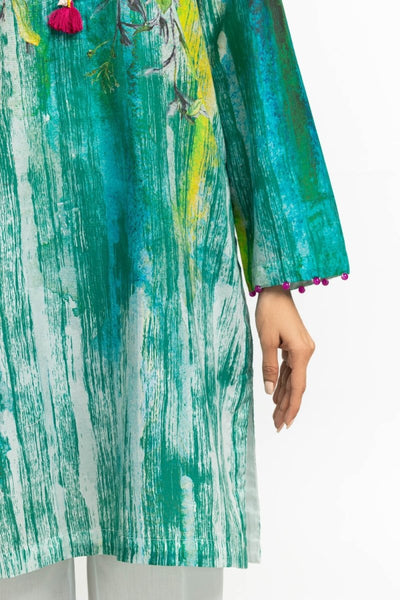 Gul Ahmed Ready to Wear 3PC Lawn Printed Suit IUSTKSD-506