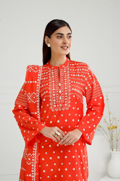 Gul Ahmed Ready to Wear 3PC Lawn Lacquer Printed Suit IUSTKSD-508