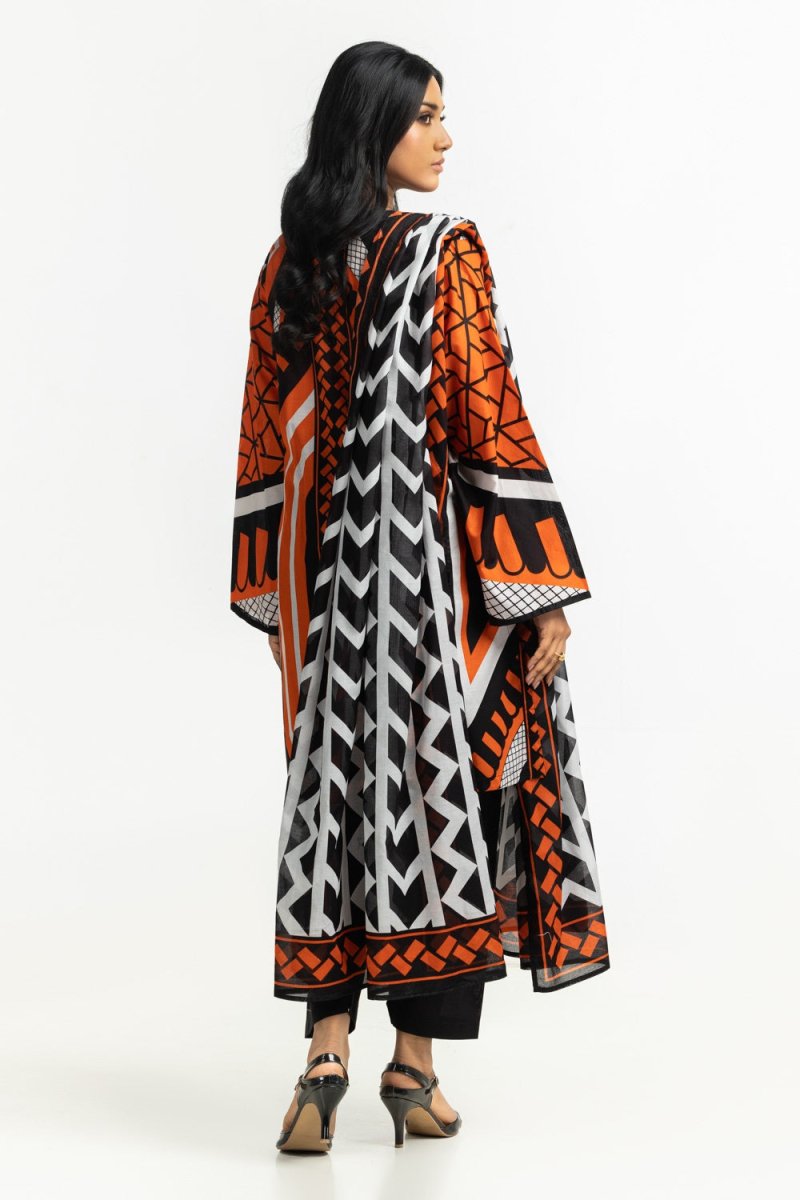 Gul Ahmed Ready to Wear 3PC Lawn Printed Suit IUSTKSD-510