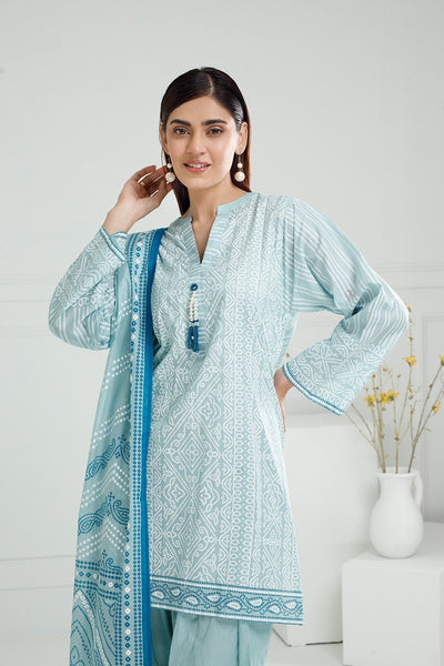 Gul Ahmed Ready to Wear 3PC Lawn Lacquer Printed Suit IUSTKSD-511