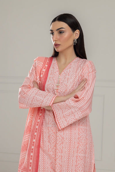 Gul Ahmed Ready to Wear 3PC Lawn Lacquer Printed Suit IUSTKSD-512